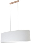 Spot-Light 1027400211536 - Lustră suspendată MERCEDES 2xE27/40W/230V stejar