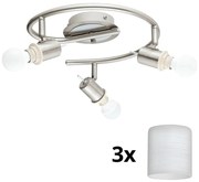 Spot LED Eglo MY CHOICE 3xE14/4W/230V crom/alb