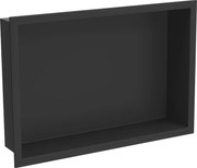 Mexen X-Wall-R raft nișă cu flanșă 45 x 30 cm, negru - 1970453010