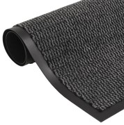 Covor de usa anti-praf, antracit, 90x150 cm, dreptunghiular