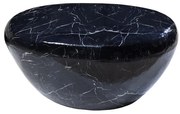 Masuta de cafea Extravaganta, Aluminiu, Negru, STONE 75cm