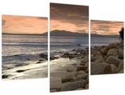 Tablou - Marea și munții (90x60 cm)