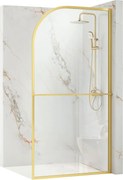 Paravan de dus Rea Sky Brush Gold 120