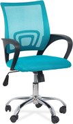 Scaun de birou din mesh OFF 619 turcoaz