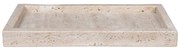 Tavă decorativă din piatră 15x30,5 cm Travertine – House Nordic