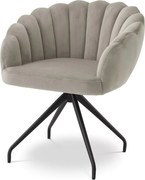 Scaun pivotant design elegant LUX Luzern, Savona greige