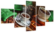 Tablou cu măcinător de cafea (125x70 cm), în 40 de alte dimensiuni noi