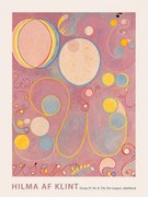 Reproducere The Very First Abstract Collection, The 10 Largest (No.8 in Purple) - Hilma af Klint