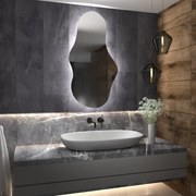 Oglindă atipică cu iluminare LED G1