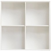 Etajeră / bibliotecă de perete Mistral 025, alb