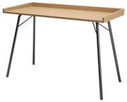 Birou cu aspect de lemn de stejar 52x115 cm Rayburn - Woodman