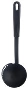 Orion Lingură cu strecurătoare BLACKLINE 30,5 cm,diametru 9 cm