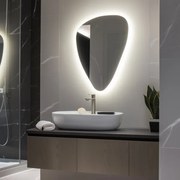 Brilagi - Oglindă LED pentru baie GOCCIA LED/19W/230V 67x50 cm IP44 CRI 90 reglabilă +CCT