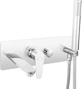 Ferro Algeo baterie cadă-duș ascuns crom BAG11P