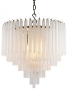 Candelabru LUX finisaj nickel, diametru 60cm, Nova 109494 HZ