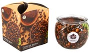 Lumânare parfumată în borcan Arome Coffee Bean, 90 g