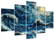 Tablou - Pictura cerului și a mării (150x105 cm)