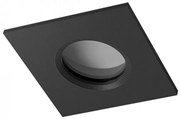 Spot de exterior incastrabil IP65 IKA SQUARE negru
