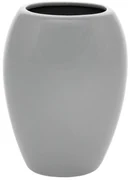Vază ceramică Jar, 14 x 20 x 9 cm, gri