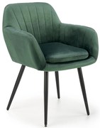Scaun de sufragerie Kiersten (verde închis). 1039620