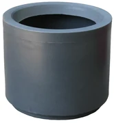 Ghiveci PE modern, rotund, imitatie granit, model BLUES S