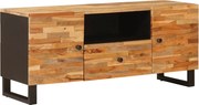 vidaXL Cabinet TV cu raft Maro 105 x 33 x 46 cm Lemn de mango solid