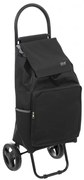 Carucior cumparaturi Tatra, negru, 34 x 30 x H 95 cm