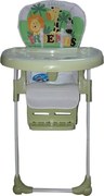Scaun de masa pentru copii si bebe Baby Care™ reglabil in 3 trepte,pliabil, centura de siguranta, sezut comfortabil, masuta detasabila, functie