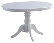 Masa Extensibila Wilde, 90-123x90x76 cm, Alba