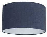 Abajur din material textil albastru închis 35/35/20
