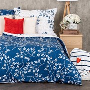 Lenjerie de pat din bumbac 4Home Harmony albastru, 140 x 200 cm, 70 x 90 cm