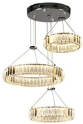 Lustra cu 3 pendule LED design elegant Tier