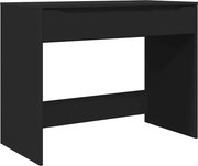 vidaXL Birou cu sertar Negru 100 x 50 x 78 cm Lemn prelucrat