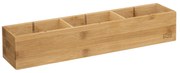 Organizator din bambus, 8 x 38 cm