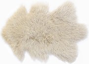 Covor din blana de oaie Tibetan Long Wool Single 80x50cm
