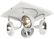 Spotlight de design alb cu 4 lumini reglabile - Nox