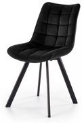 Scaun K332 velvet negru