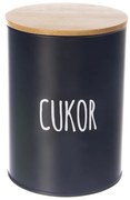 Cutie de tablă Orion pentru zahăr BLACK