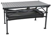 Masă pliabilă de camping 118x70 cm antracit