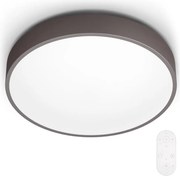 Philips 60262/43/P5 - Plafonieră LED reglabilă maro LED/28W/230V + telecomandă