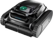 Robot fara fir pentru piscine Wybot M1, 120 W, 300 min, 400 m², Filtrare dubla, 2 randuri de perii, Planificare a traseului, Giroscop, Negru