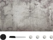 vidaXL Tablă magnetică de perete, 100x60 cm, sticlă