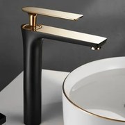 Baterie Lavoar Negru-Gold ,Smack, Esn 033, Alama