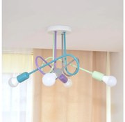 Lustr LED OXFORD 4xE27/10W/230V montat plafonieră