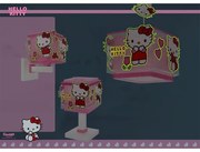 Lustră pentru copii HELLO KITTY Dalber 73262, 1xE27/15W/230V, roz