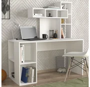 Masă PC Coralline (Alb). Promo -21%. 1088248