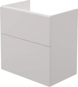 Dulap baie suspendat 60x60x38.5cm pentru lavoar, casmir mat, MDF, Deante Prizma Casmir mat, 600x600x385 mm