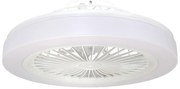 Plafoniera LED cu ventilator Optonica, 36W, lumina calda/neutra/rece(3000-6000 K), telecomanda, alba, IP20