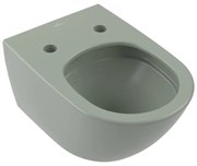 Vas wc suspendat, Villeroy & Boch, Antao, rimless, cu TwistFlush, verde mat