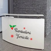 Sticker decorativ Sarbatori Fericite 2